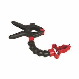FLASHLIGHT HOLDER WITH CLAMP