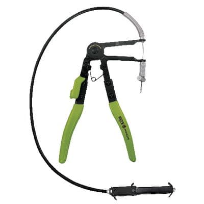RATCHETING HOSE CLAMP PLIERS - GREEN