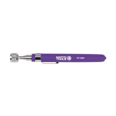 POCKET SIZE TELESCOPIC MAGNETIC PICK-UP TOOL WITH POWERCAP - PURPLE