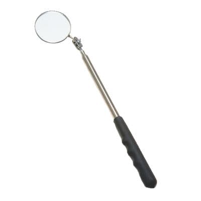 2-1/4" ROUND MAGNIFYING EXTRA LONG TELESCOPING INSPECTION MIRROR