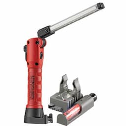 STREAMLIGHT STRION SWITCHBLADE RECHARGEABLE LIGHT WITH PIGGYBACK CHARGER - RED