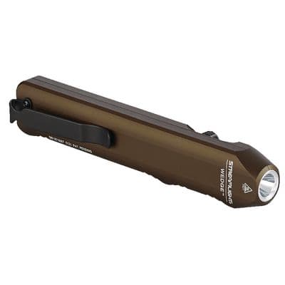 STREAMLIGHT WEDGE SLIM EVERYDAY CARRY 300 LUMENS RECHARGEABLE FLASHLIGHT-COYOTE