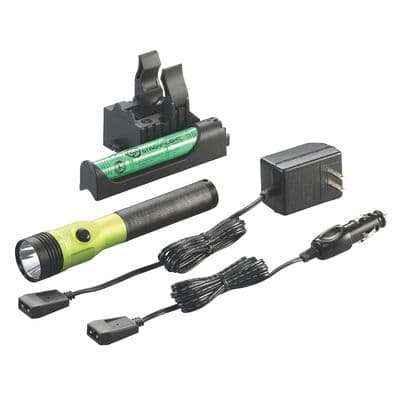 STREAMLIGHT STINGER 800 LUMENS LED RECHARGEABLE FLASHLIGHT WITH PIGGYBACK CHARGER-LIME