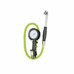 TIRE INFLATOR WITH PRESSURE GAUGE-GREEN