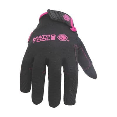 TOUCHSCREEN COMPATIBLE GLOVES - PINK, LARGE