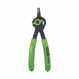 .038" CONVERTIBLE FIXED TIP FLUORESCENT SNAP RING PLIERS - 45°