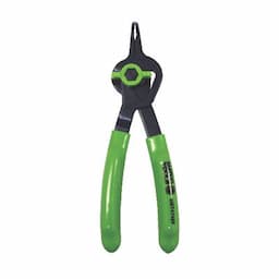 .047" CONVERTIBLE FIXED TIP FLUORESCENT SNAP RING PLIERS - 45°