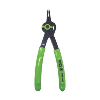 .070" CONVERTIBLE FIXED TIP FLUORESCENT SNAP RING PLIERS - 0°
