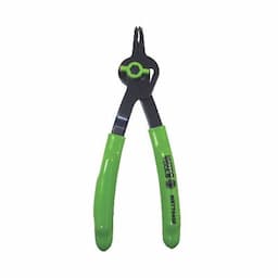 .070" CONVERTIBLE FIXED TIP FLUORESCENT SNAP RING PLIERS - 45°