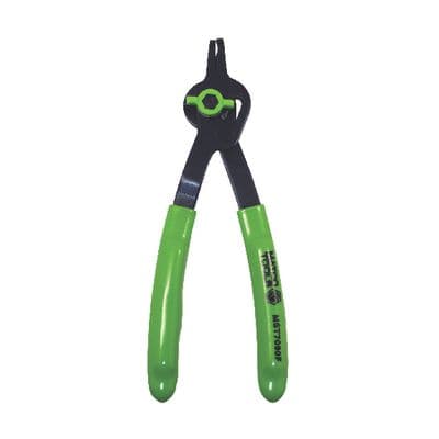 .070" CONVERTIBLE FIXED TIP FLUORESCENT SNAP RING PLIERS - 90°
