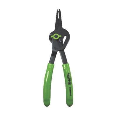 .090" CONVERTIBLE FIXED TIP FLUORESCENT SNAP RING PLIERS - 0°