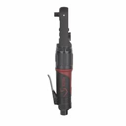 3/8" DRIVE SEALED FLAT HEAD PNEUMATIC RATCHET WITH ROTATING THROTTLE