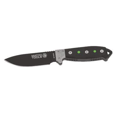 STEALTH IV FIXED 4.0” BLADE WITH GLOW-IN-THE-DARK HANDLE INSETS