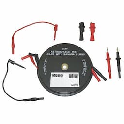 2 LEAD X 15' RETRACTABLE LEAD WITH ADAPTERS