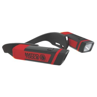 600 LUMEN RECHARGEABLE NECK LIGHT - RED