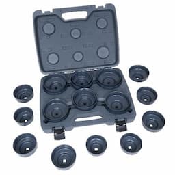 21 PIECE HEAVY-DUTY END CAP FILTER WRENCH SET