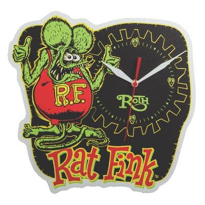 RAT FINK BIG RAT WALL CLOCK