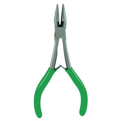6.5" GREEN LONG NOSE PLIERS