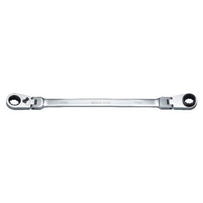 21MM X 22MM REVERSIBLE DOUBLE BOX FLEX RATCHETING WRENCH 