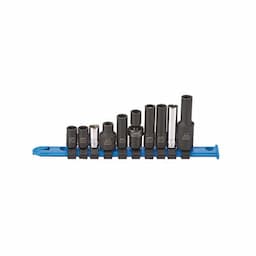 10 PIECE 1/4" AND 3/8" DRIVE 8MM SOCKET SET