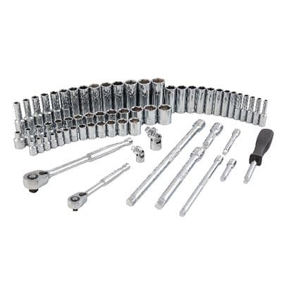 1/4" AND 3/8" DRIVE 65 PIECE METRIC SILVER EAGLE® MASTER SOCKET SET