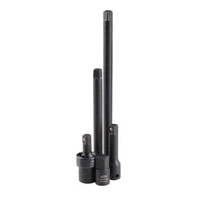 1/4" DRIVE 5 PIECE ADV IMPACT ADAPTER AND EXTENSION SET