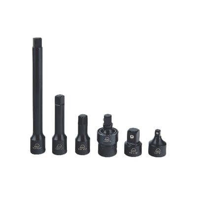 3/8" DRIVE 6 PIECE ADV IMPACT ADAPTER & EXTENSION SET