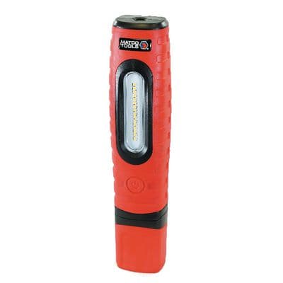 360° DELUXE MAGNETIC CORDLESS RECHARGEABLE WORK LIGHT AND TORCH-RED