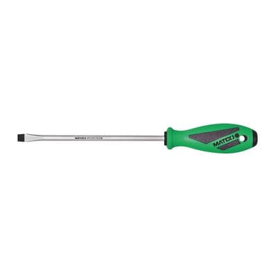 5/16" X 6" SLOTTED SCREWDRIVER GREEN 