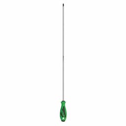 1/4" X 24" SLOTTED  SCREWDRIVER - GREEN