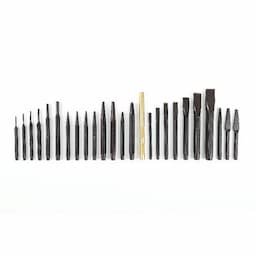 25 PIECE MASTER PUNCH AND CHISEL SET