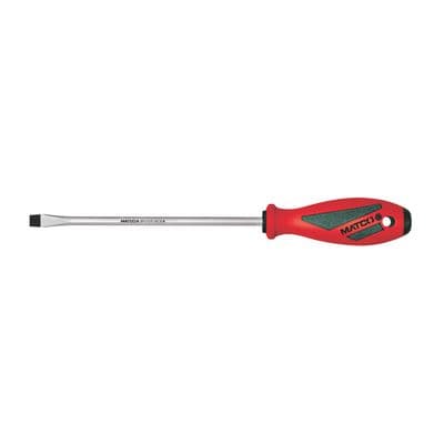 5/16" X 6" SLOTTED SCREWDRIVER - RED