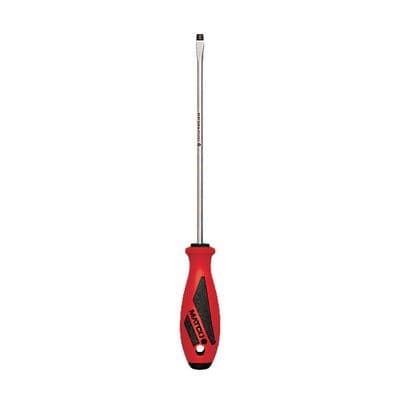 1/4" X 8" SLOTTED  SCREWDRIVER - RED