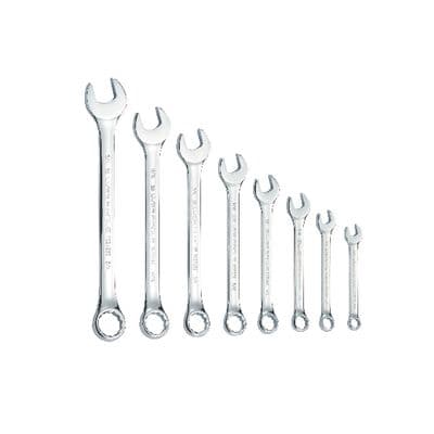 8 PIECE SILVER EAGLE SAE COMBO WRENCH SET