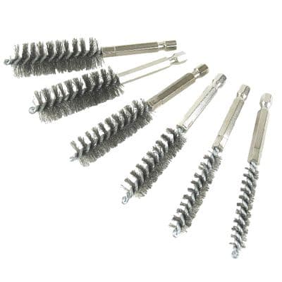 STAINLESS STEEL TWISTED WIRE BORE BRUSH SET