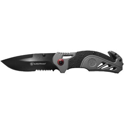 SMITH & WESSON® SPRING ASSISTED RED LINER LOCK KNIFE