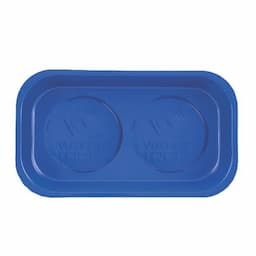 RECTANGULAR MAGNETIC PARTS TRAY 9-1/2" x 5-1/2" - BLUE