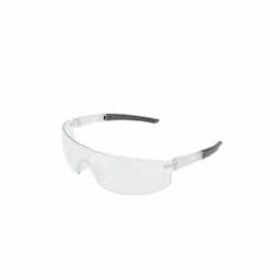 Veratti® Salvo™ Safety Glasses, Clear and Gray Frame with Clear Lens