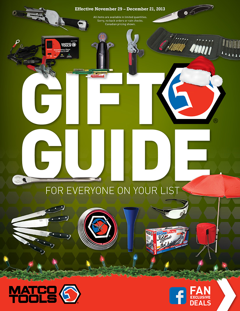 Matco Tools 2013 Holiday Gift Guide