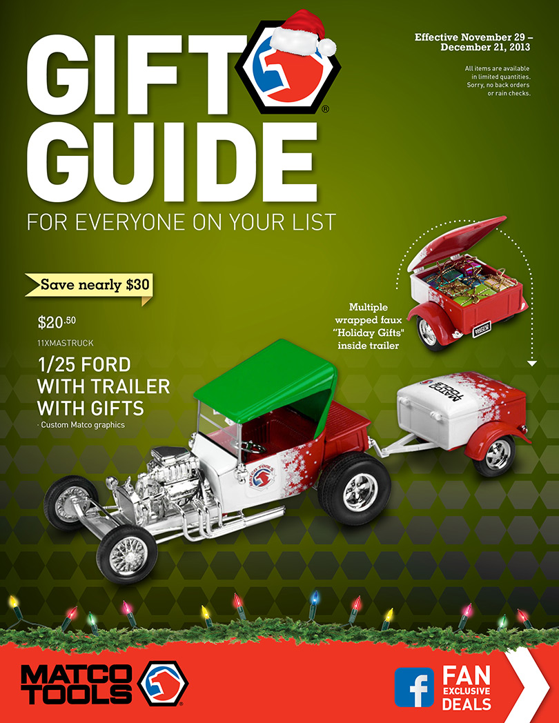 Matco Tools 2013 Holiday Gift Guide