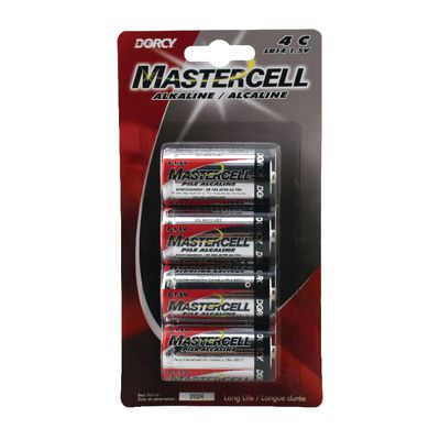 4 PACK C- CELL ALKALINE BATTERIES | Matco Tools