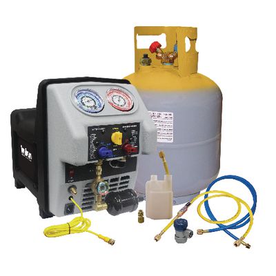 TWIN TURBO REFRIGERANT RECOVERY SYSTEM WITH 50 LBS. DOT TANK | Matco Tools