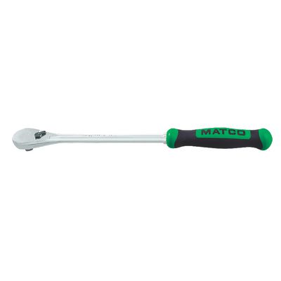 1/4" DRIVE 8" EIGHTY8 TOOTH FIXED RATCHET WITH ERGO HANDLE - GREEN | Matco Tools