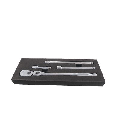 3/8" DRIVE 4 PIECE 12" EIGHTY8 TOOTH LOCKING FLEX RACHET WITH CHROME EXTENSIONS 3", 6" AND 8" SET | Matco Tools