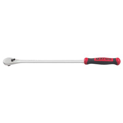 3/8" DRIVE 15" EIGHTY8 TOOTH FIXED RATCHET WITH ERGO HANDLE - RED | Matco Tools
