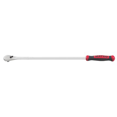 3/8" DRIVE 18" EIGHTY8 TOOTH FIXED RATCHET WITH ERGO HANDLE - RED | Matco Tools