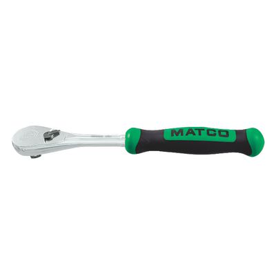 3/8" DRIVE 8" EIGHTY8 TOOTH FIXED RATCHET WITH ERGO HANDLE - GREEN | Matco Tools