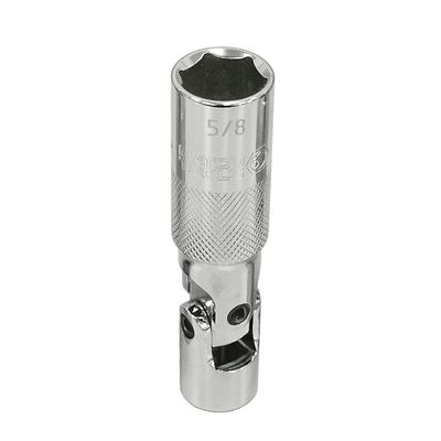 3/8'' DRIVE 5/8" SAE 6 POINT 3-1/2'' LONG SPRING LOADED UNIVERSAL JOINT SPARK PLUG SOCKET | Matco Tools
