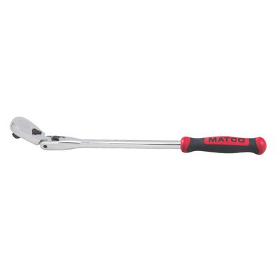 1/2" DRIVE 17" EIGHTY8 TOOTH LOCKING FLEX RATCHET WITH ERGO HANDLE - RED | Matco Tools
