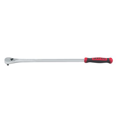 1/2" DRIVE 24" EIGHTY8 TOOTH FIXED RATCHET WITH ERGO HANDLE - RED | Matco Tools